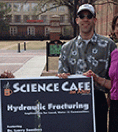 OSU - Science Cafe sign 2014