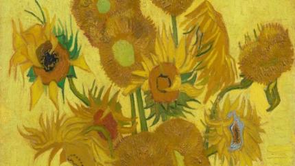 Photo of Van Gogh's Sunflowers