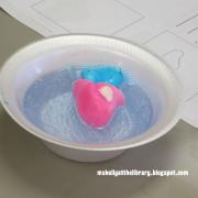 A color mixing Peep, from the ATLAS event, "Peeps Science"