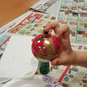 For Christmas, the library offers ornament-decorating sessions.