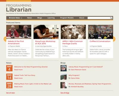 Screenshot of ProgrammingLibrarian.org