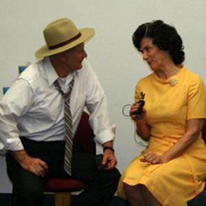 Veteran actors William and Sue Wills present “Presidents & Their First Ladies: Dramatically Speaking: Harry and Bess Truman” at Palm Beach County Library System.