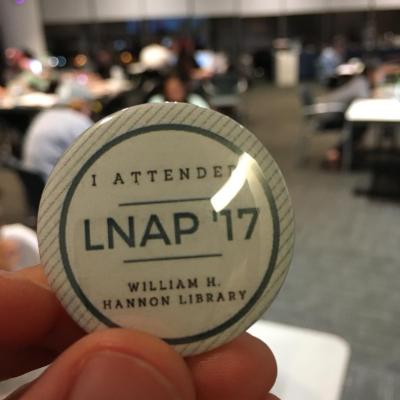 Pin from LNAP 2017