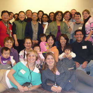 Participants in an adult literacy class at the King County Library System.