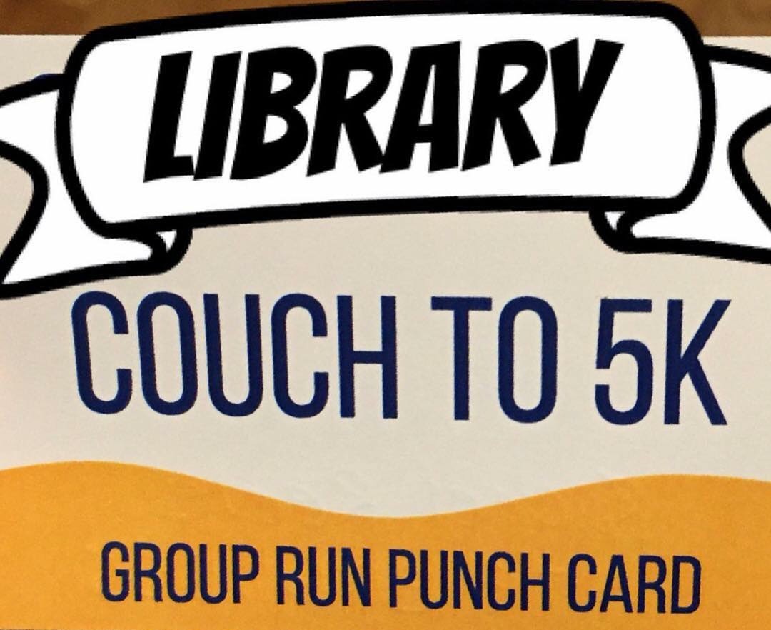 Library Couch to 5k flyer