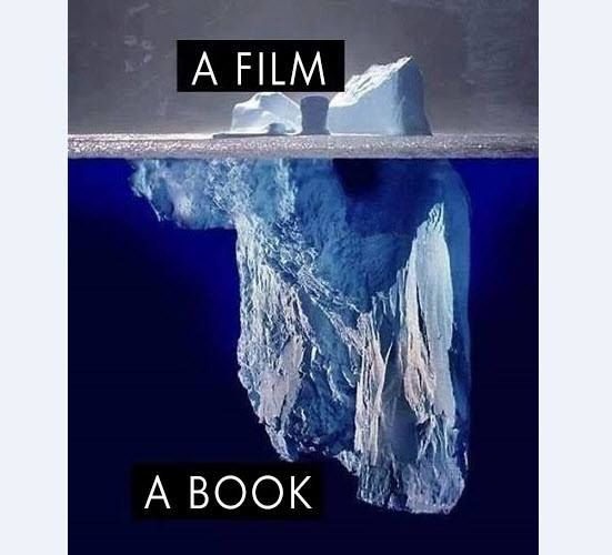 Film vs Book Poster