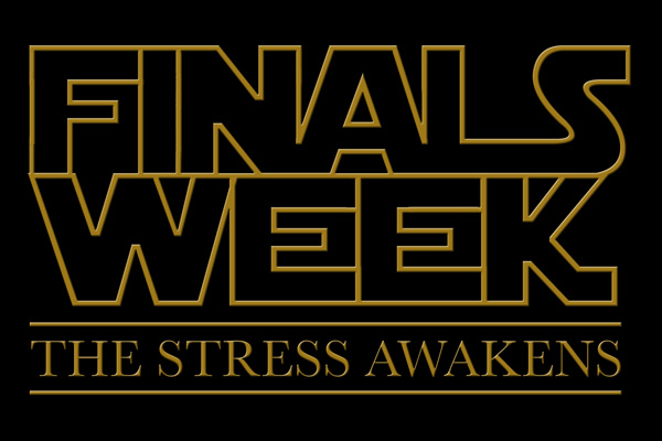 Finals Week Star Wars Logo by Nichole Rustad