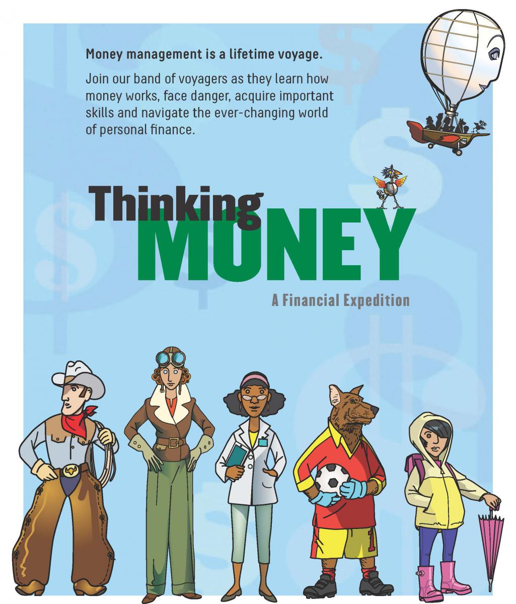 Thinking Money exhibit characters 