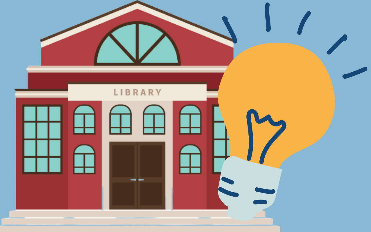 library building clipart