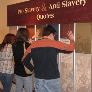 Patrons were moved and inspired by the many exhibits at the National Underground Railroad Freedom Center during the first bus trip sponsored in part by the Friends of the Laurel County (Ky.) Public Library.