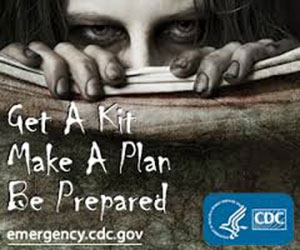 CDC make a zombie plan icon.