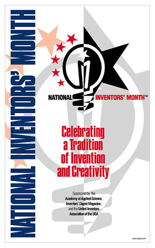 National Inventors' Month poster