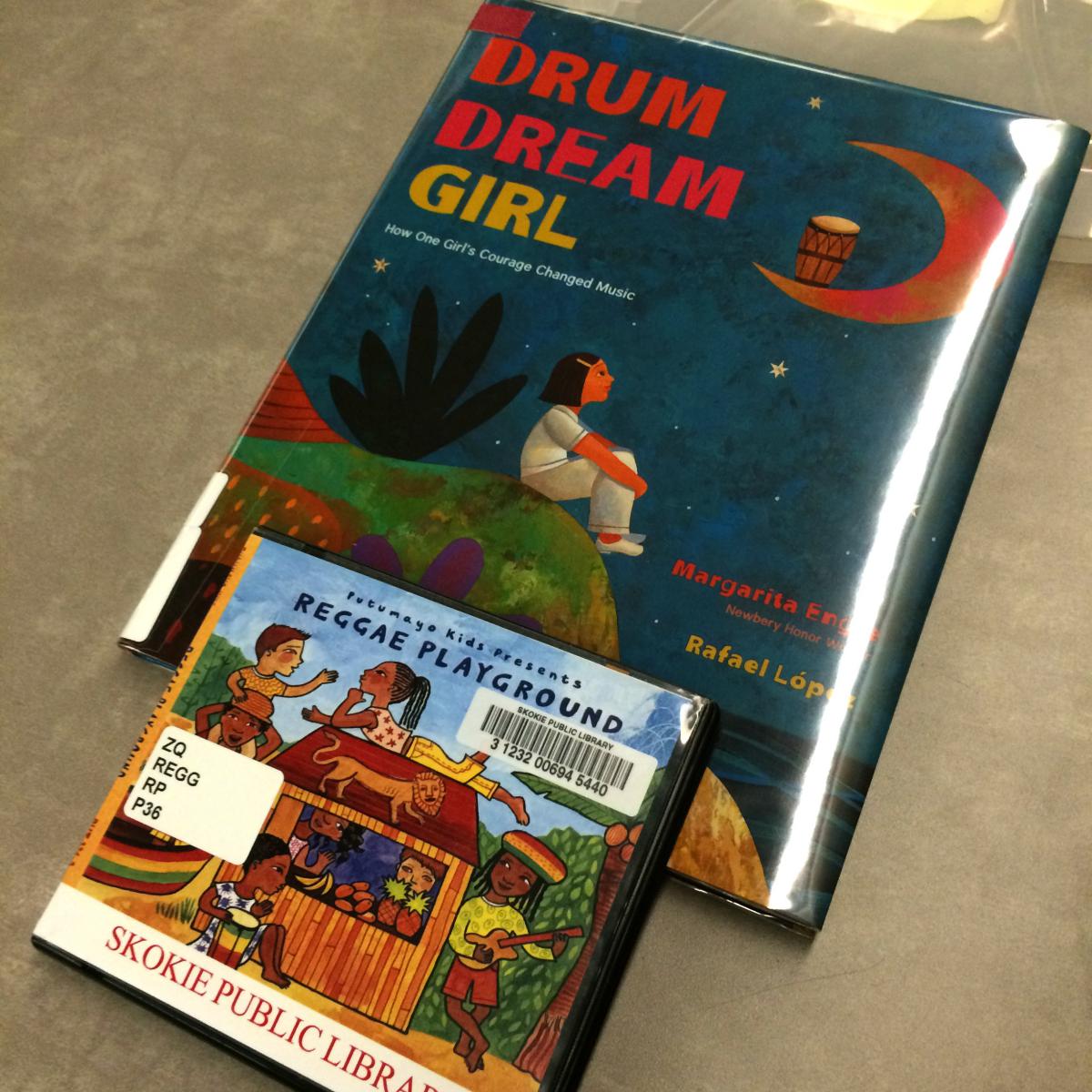 "Drum Dream Girl" children's book