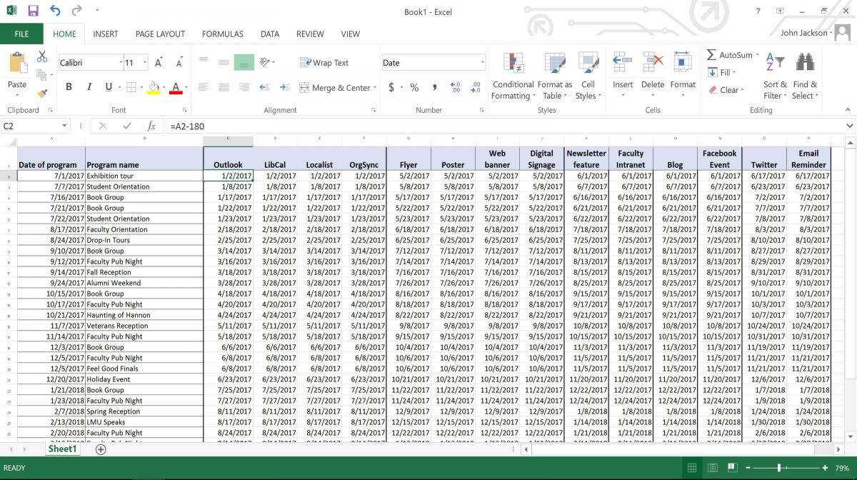 How To Create A Deadline Calendar In Excel Printable Form, Templates