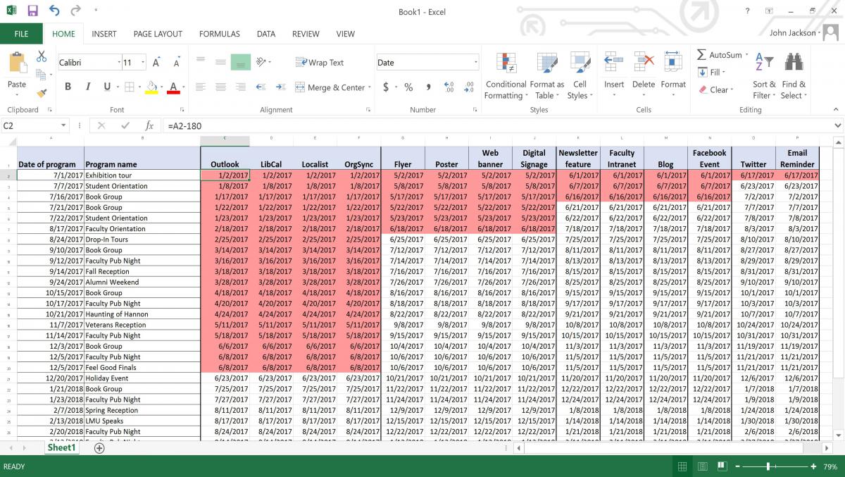 Deadline Awards Calendar - Tally Felicity