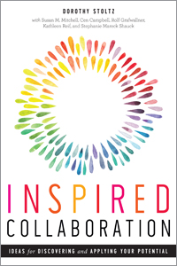 Book cover for "Inspired Collaboration: Ideas for Discovering and Applying Your Potential" 