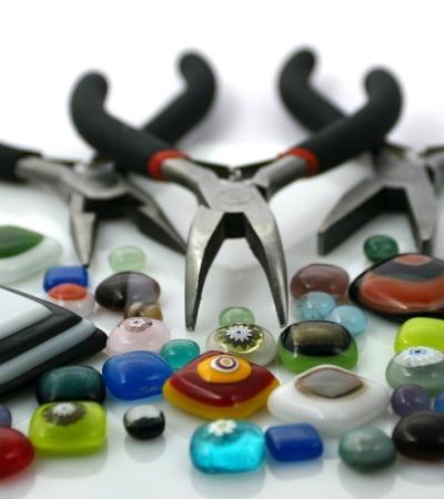 Upcycled jewelry program