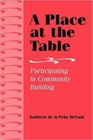 Book cover for "A Place at the Table: Participating in Community Building"