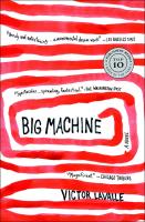 The cover of Big Machine by Victor LaValle