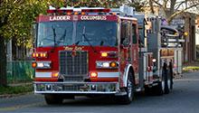A firetruck A firetruck