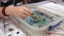Ink floating Ink floating