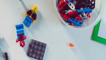 Photo of lego blocks