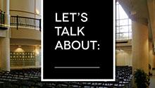 Let's Talk About logo from Sacramento Public Library Let's Talk About logo from Sacramento Public Library