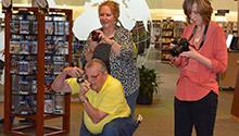 Strongsville Branch offers digital photography classes to older adults.