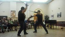 Sword fight demo