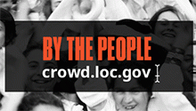 Logo for the Library of Congress By the People transcribing project