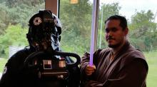 Star Wars Day Cosplayers dressed as Star Wars characters