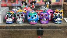 Dia De Los Muertos Celebration Painted sugar skulls