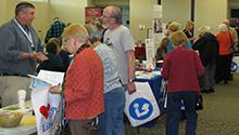 Older adults at the Senior Expo Older adults at the Senior Expo