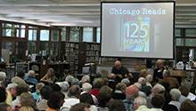 The audience at the Chicago Reads event