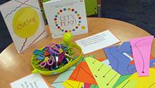 Cutting activity station Cutting activity station