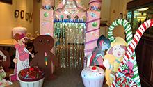 Life-size Candy Land pieces