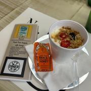 Fresh Fruit Parfaits with Honey from "Welcome to Honey B&B"