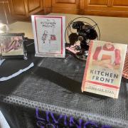 Display table of "The Kitchen Front"