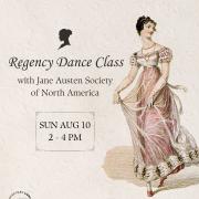 Regency Dance Class Instagram Graphic