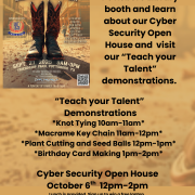 Graphic advertising Frontier Day events