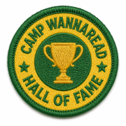 Camp WannaRead Hall of Fame Badge