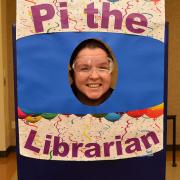 "Pi a Librarian" booth