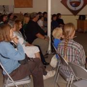Audience at Library for Ghost Hunt