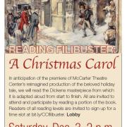 Flyer from the 2017 "A Christmas Carol" event.