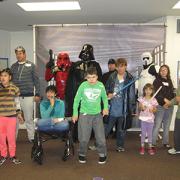 Group with Star Wars characters