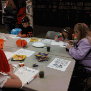Haunted library group activities