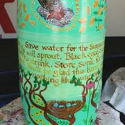 Light Green Barrel w/Nest: Connie Walts, Youth Services Assistant, 2016