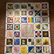Photo of the main quilt