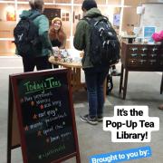 Pop-up Tea Library Instagram story