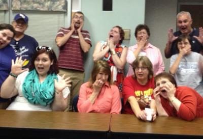 Beauregard Parish Library staff and patrons faced their fears with a special screening of locally filmed horror movie East Stackton.